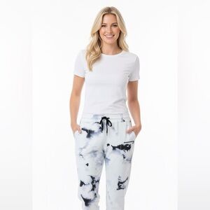 Athletic cozy jogger tie dye pants size large